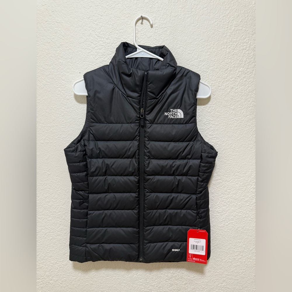 The North Face Charcoal Puffer Vest